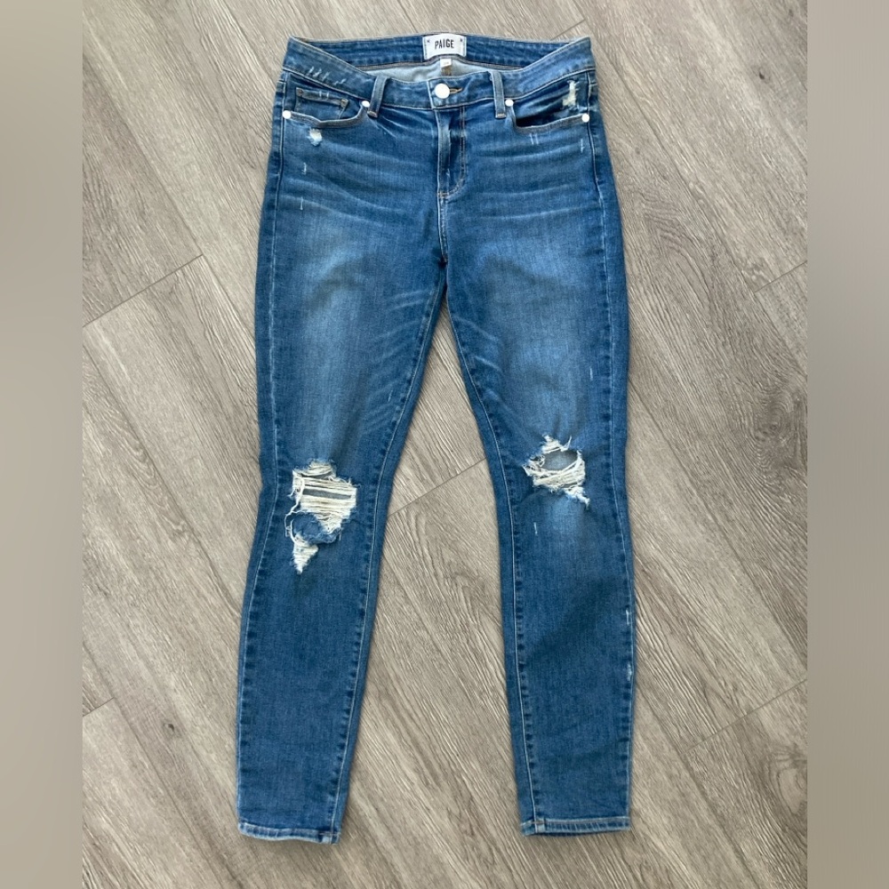 Paige Jeans, Size 28-Verdugo Ankle style, skinny with high waist